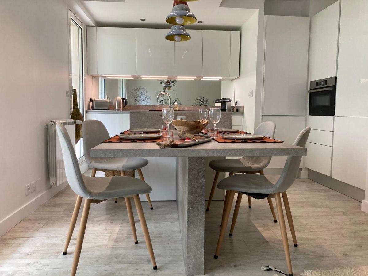 Superbe Appartement Avec Jardin Saint Charles Biarritz Bagian luar foto